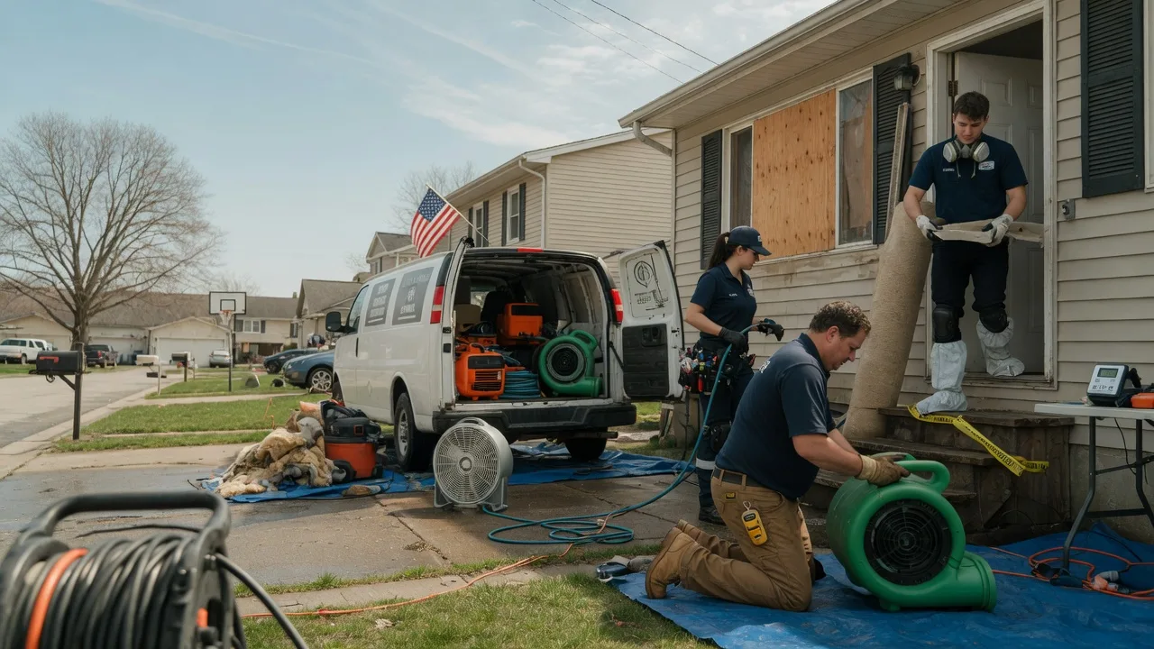 Water Damage Restoration in Riesel, TX near me
